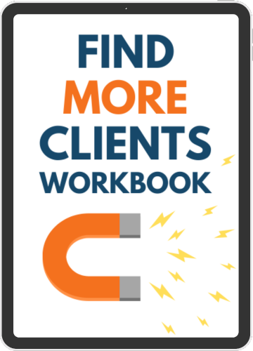Find More Clients Workbook Cover